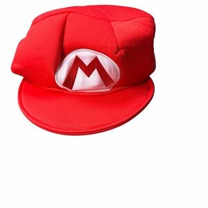Men’s Nintendo Red Hat with M Logo